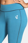 Zelocity Cotton Leggings - Ink Blue — thumbnail 4